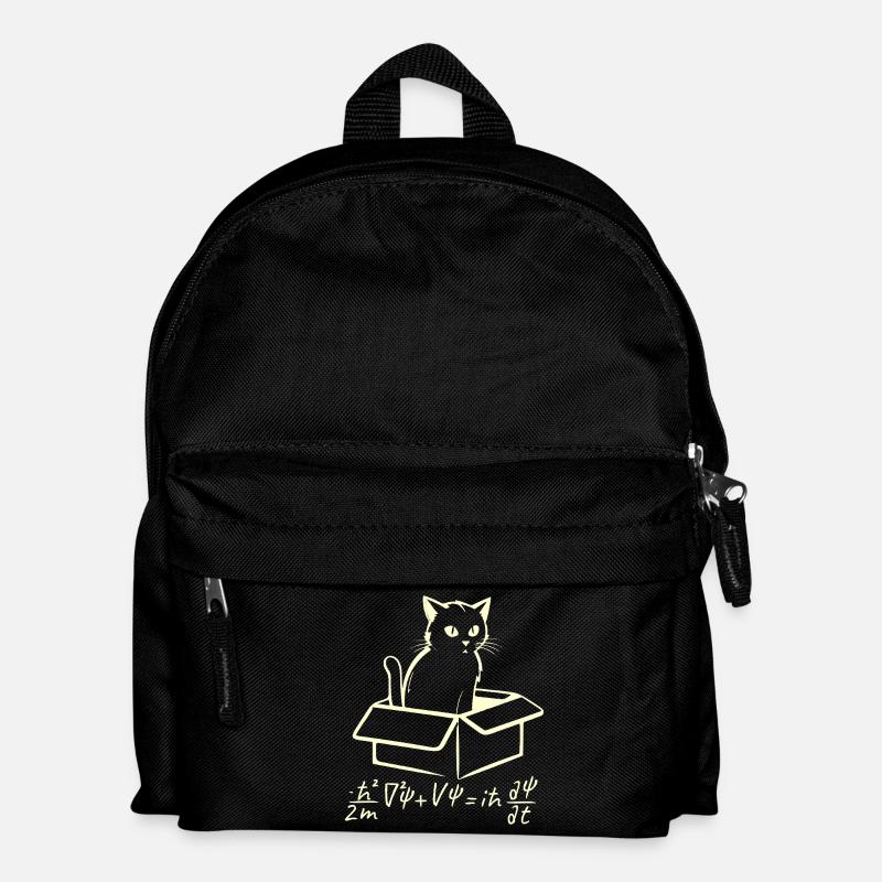 Le chat de Schrödinger - Sac à dos Enfant - noir