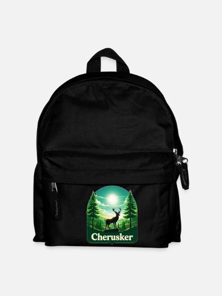 Cherusci – Pride of the Woods - Kids' Backpack - black