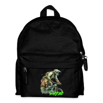 MTB bike - Kids' Backpack - black - Front