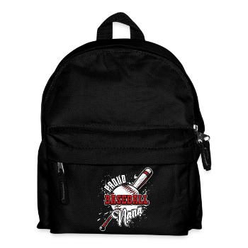Proud Baseball Nana - Kids' Backpack - black - Front