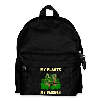 Mes plantes - Sac à dos Enfant - noir - Devant