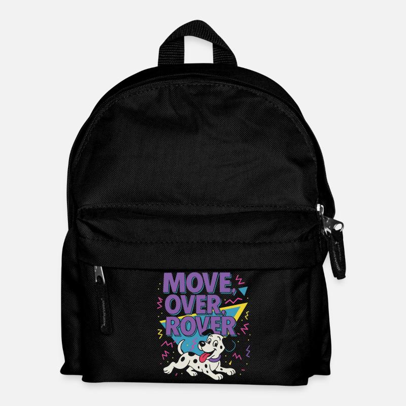 Move over Rover - 80er - Kinder Rucksack - Schwarz