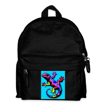 Gecko - Sac à dos Enfant - noir - Devant