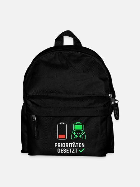 Gaming Motivation Design for Fans - Kids' Backpack - black