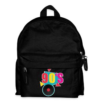 Rétro des années 90 - Sac à dos Enfant - noir - Devant