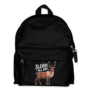 Traîneau toute la journée - Sac à dos Enfant - noir - Devant