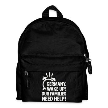 Germany, wake up ! - Kids' Backpack - black - Front