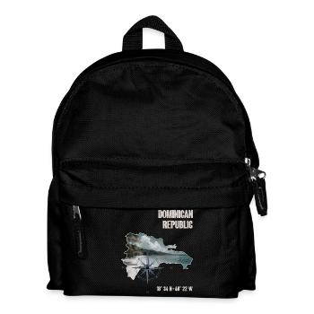 Dominican Republic Compass Tropical - Kids' Backpack - black - Front
