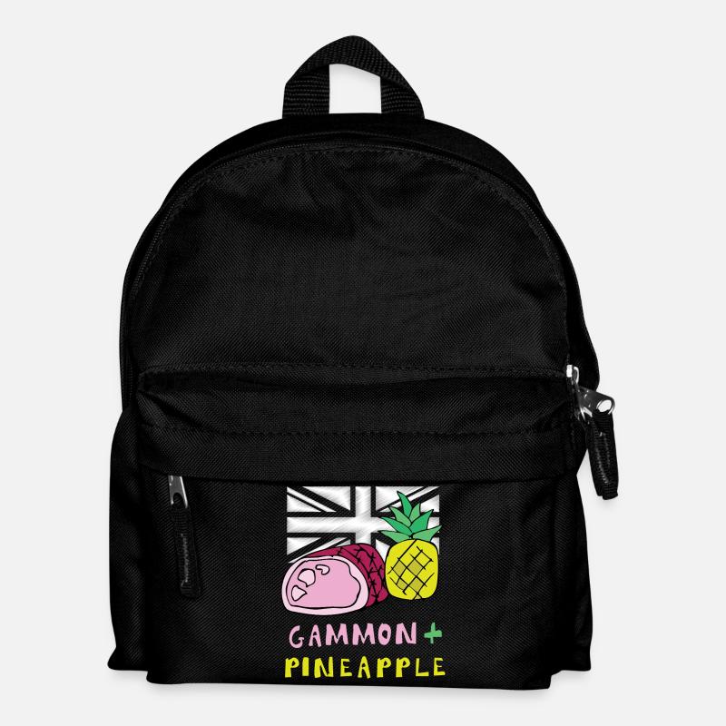 T-shirt Gammon Pineapple Pop Art - Sac à dos Enfant - noir
