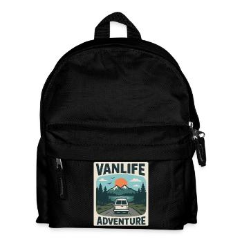 Vanlife Adventure - Sac à dos Enfant - noir - Devant