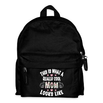 Mama - Kinder Rucksack - Schwarz - Vorne