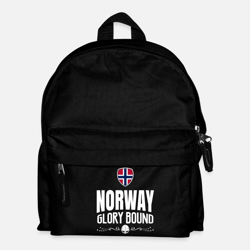 NORWEGEN-RUHM - Kinder Rucksack - Schwarz