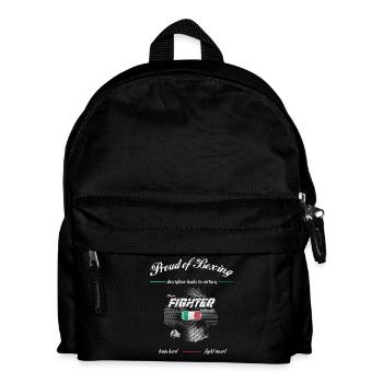Proud of Boxing FIGHTER Italy - Kids' Backpack - black - Front