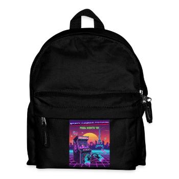 Paris Cyber Gamer - Kids' Backpack - black - Front