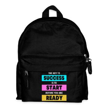 Unternehmer Workaholic - Kinder Rucksack - Schwarz - Vorne