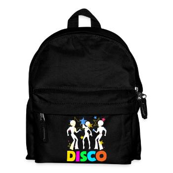 Retro Back to the 80s Vintage Design - Kinder Rucksack - Schwarz - Vorne