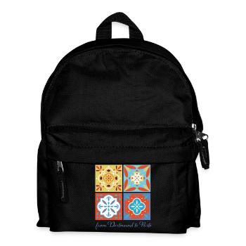 Dortmund to Porto - Kids' Backpack - black - Front