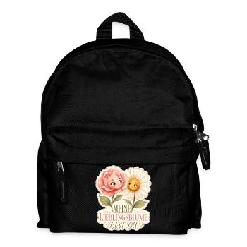 My favorite flower is you - Kids' Backpack - black - Front