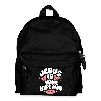 Jésus est ton homme - Sac à dos Enfant - noir - Devant