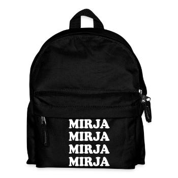 Mirja as a first name - Kids' Backpack - black - Front