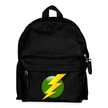Blitz - Kinder Rucksack - Schwarz - Vorne