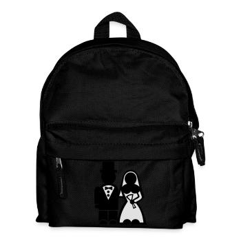 Enterrement de vie de jeune garçon - Sac à dos Enfant - noir - Devant