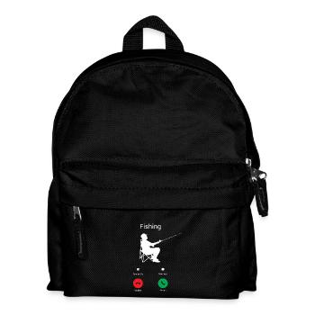 LE POISSON M’APPELER ! APPEL DE PÊCHE ! CHEMISE DE - Sac à dos Enfant - noir - Devant