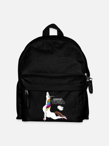 UNICORN YOGA - COBRA POSITION - Kids' Backpack - black