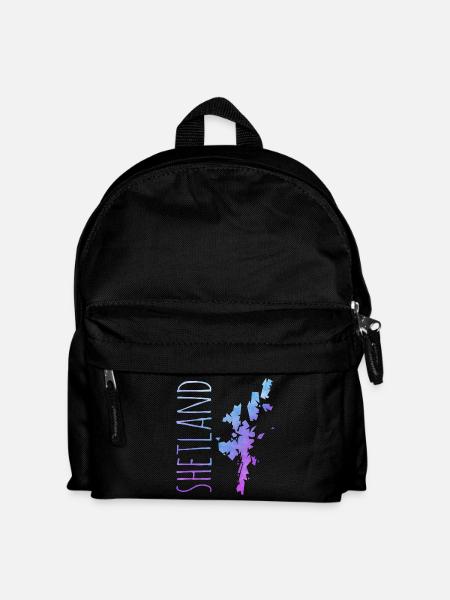 Shetland Islands - Kinder Rucksack - Schwarz