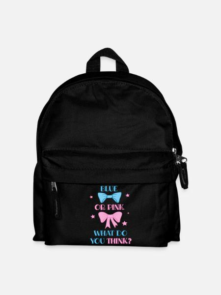 Baby Gender Reveal Party - Kids' Backpack - black