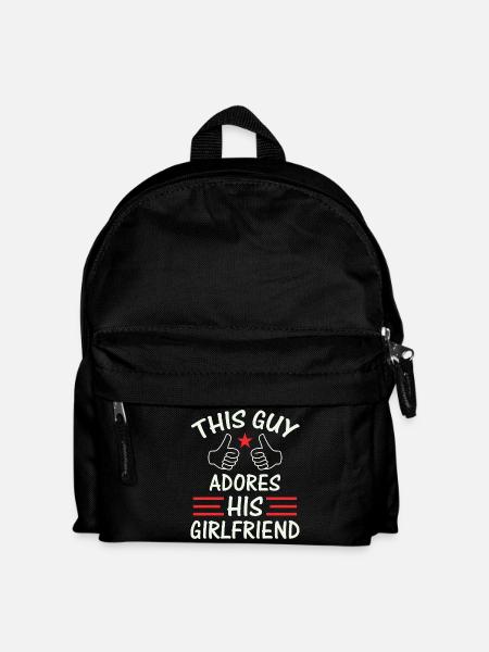Partnershirt - Kinder Rucksack - Schwarz