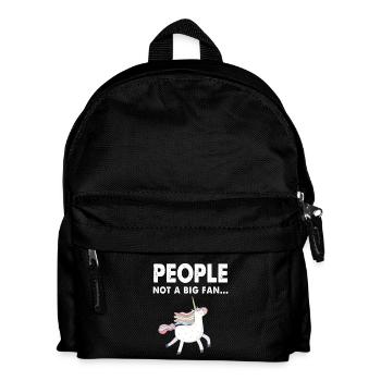 Unicorn no matter free fantasy gift people love - Kids' Backpack - black - Front
