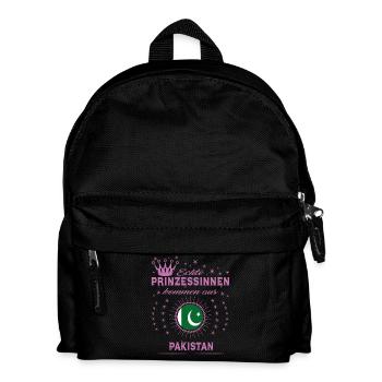 Prinessinnen kommen PAKISTAN - Kinder Rucksack - Schwarz - Vorne