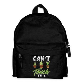 Drôle Cactus Shirt Distressed - Sac à dos Enfant - noir - Devant