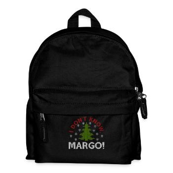 I Don t Know Margo T Shirt - Kinder Rucksack - Schwarz - Vorne