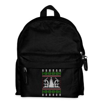 chemistry science ugly christmas - Kinder Rucksack - Schwarz - Vorne