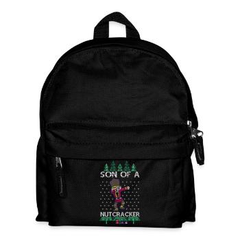 Dabbing Son of a Nutcracker Ugly Christmas Sweater - Sac à dos Enfant - noir - Devant