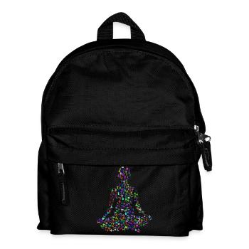 Yoga exercice femme - Sac à dos Enfant - noir - Devant