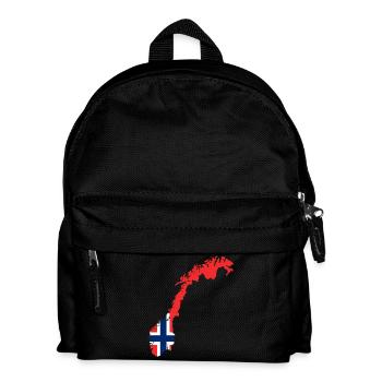Norvège - Sac à dos Enfant - noir - Devant