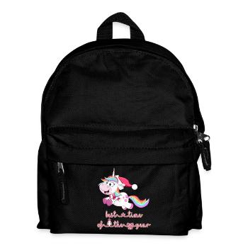 licorne licorne - Sac à dos Enfant - noir - Devant