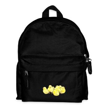 Many little chicks The perfect gift - Kids' Backpack - black - Front