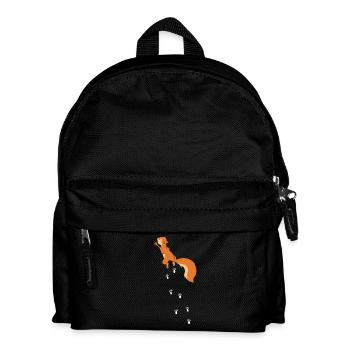 Climbing squirrel rodent squirrel - Kids' Backpack - black - Front