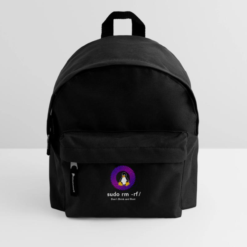 Computer Sys admin Pinguin Nerd pc sudo rm -rf cod Kinder Rucksack
