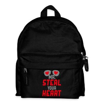 Mr Steal Your Heart - Kids' Backpack - black - Front
