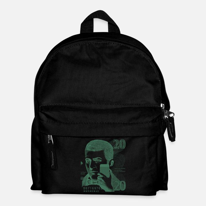 Honduras 20 lempiras Dionisio de Herrera - Kids' Backpack - black