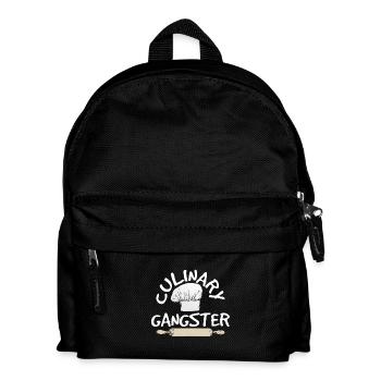 Chef Cook Gift Culinary Gangster - Kids' Backpack - black - Front