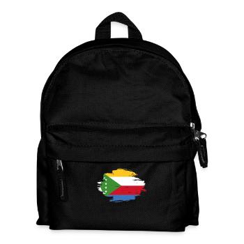 heimat flagge liebe herkunft Komoren png - Kinder Rucksack - Schwarz - Vorne