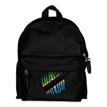 Griffe griffe origine indigène Tanzanie png - Sac à dos Enfant - noir - Devant
