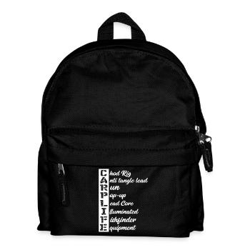 CARPLIFE carp angler carp angler gift - Kids' Backpack - black - Front