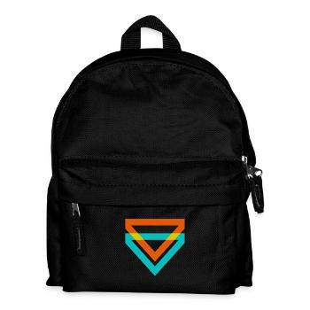 Dreiecksdreiecke sind eine Art Illusion - Kinder Rucksack - Schwarz - Vorne